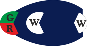 verlichting klein motorschip boordlichten op de boeg